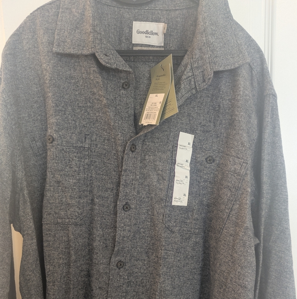 NWT Goodfellow & Co. Men's Flannel Shirt